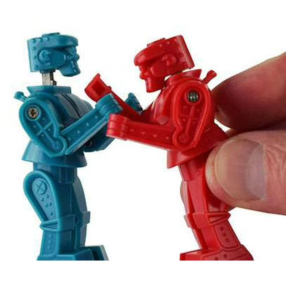 World's Smallest Rock'Em Sock'Em Robots Set