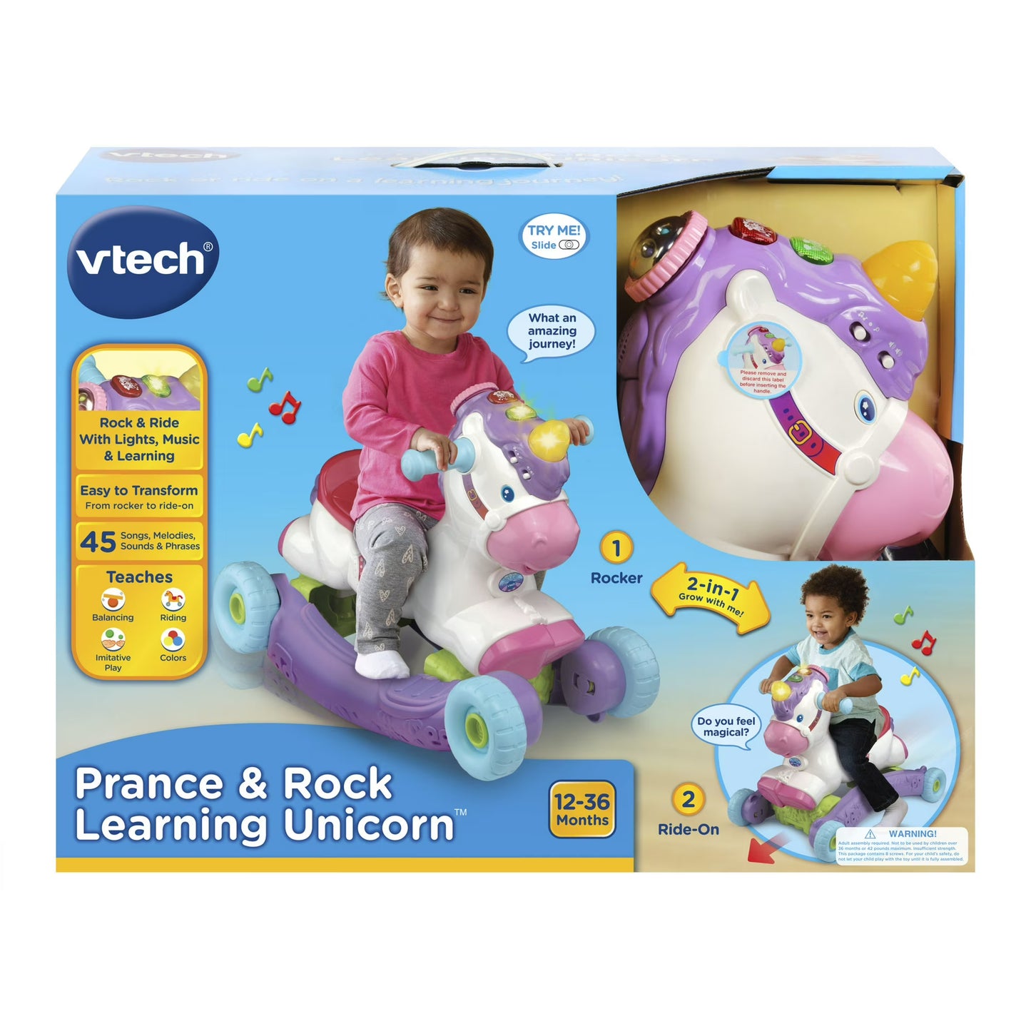 VTech Prance & Rock Learning Unicorn - Limited Premium Edition Pack