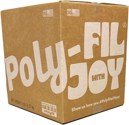 Poly-Fil® Premium Polyester Fiber Fill by Fairfield, 5 Pound Box