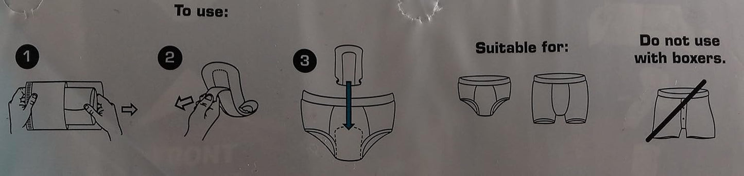 Mens Assurance Guards - 52 Count - New Improved With Dual Leak Barriers