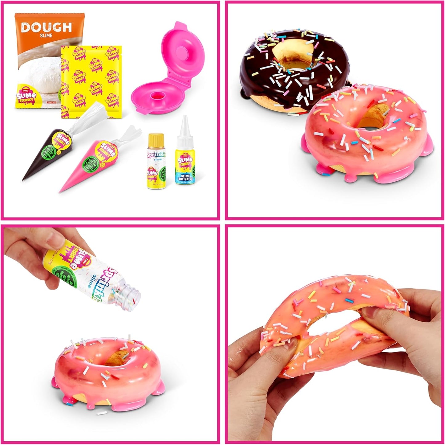 Slime Mart Small Bag by ZURU, Compound Slime Toy, Arts & Crafts for Kids and Kidults, Soft Slime Making Kit - Slime Kit for Girls Ages 6-10 - Fun Gift Idea for Boys Girls - Fidget Toys - Sensory Toys