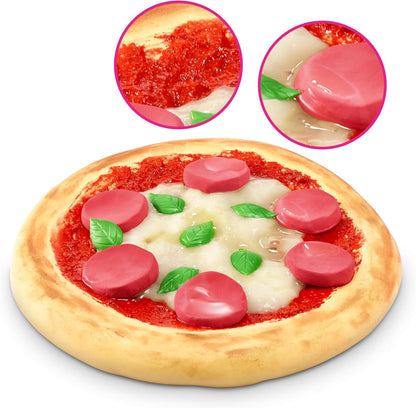 Slime Mart Small Basket by ZURU, Toy, Arts & Crafts for Kids and Kidults, Soft Slime Making Kit - Slime Kit for Girls Ages 6-10 - Fun Gift Idea for Boys Girls - Fidget Toys - Sensory Toys (Pizza)