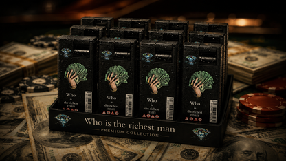 Rich Man Series – Premium Windproof Refillable Butane Lighter